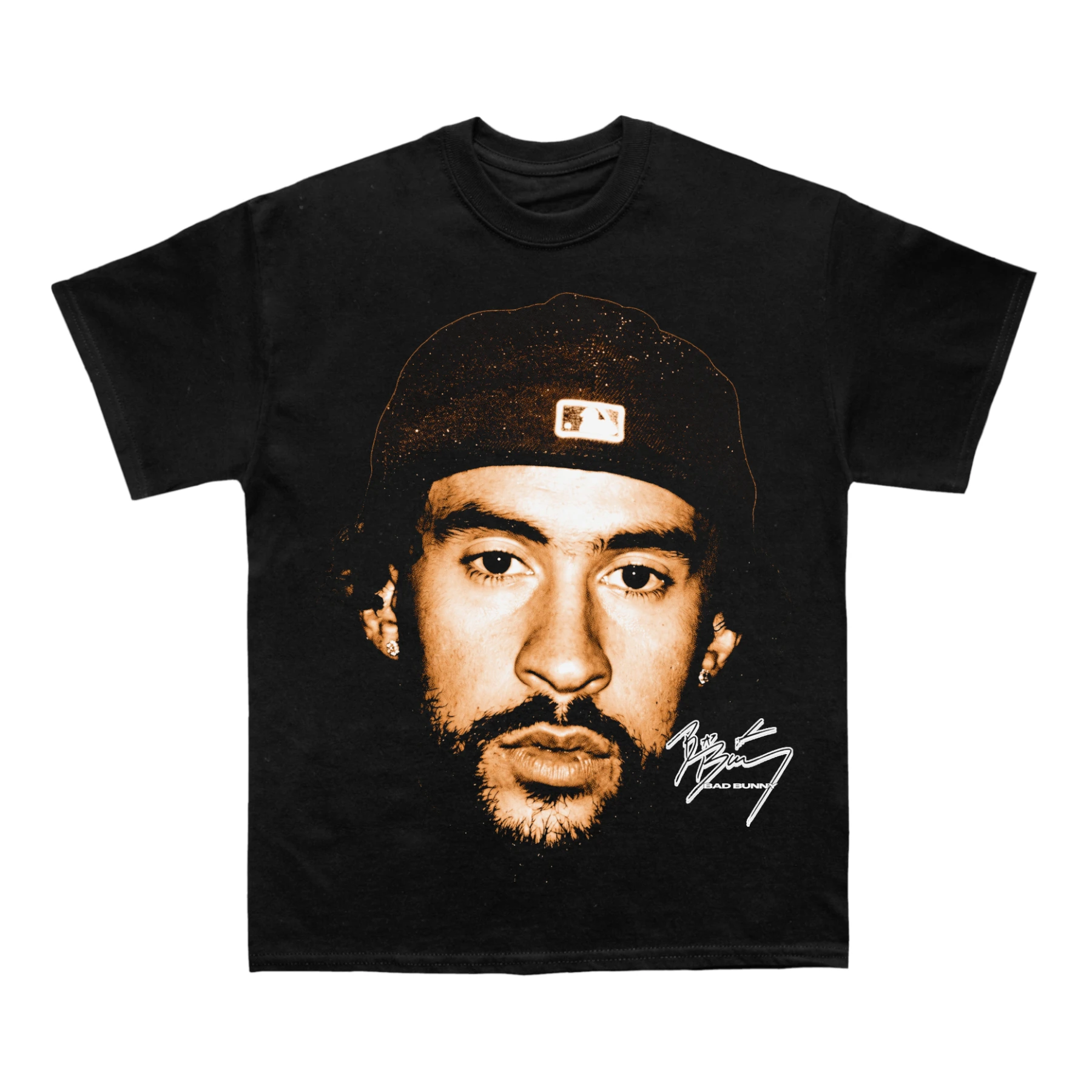 Bad Bunny DTMF Tour 2026 Big Face Graphic New Summer T-Shirt Cotton Men's Women's Y2k Oversized Tshirt Casual Tee Streetwear