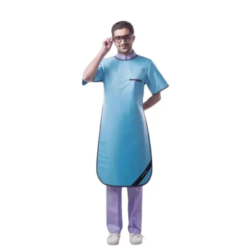 New Arrival Dental X-Ray Protective Dentist Clothing lead apron 0.5mmpb PA03 Reversible Half-Sleeves