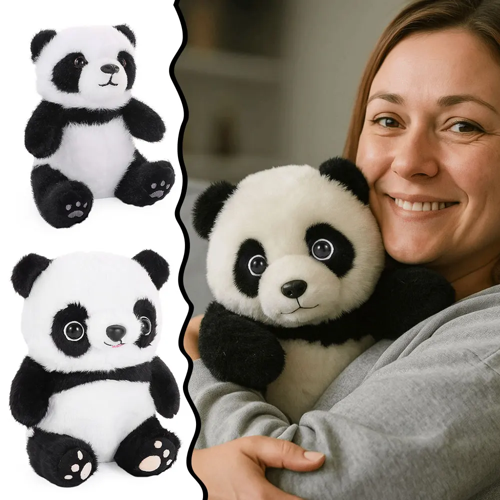 Morbido panda Hugmotion You Plushtoy Supporto emotivo Panda Motore emotivo Peluche Peluche multifunzione