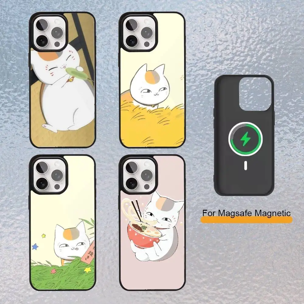 

Sensei Anime N-Natsume Phone Case For iPhone Magsafe Magnetic 17,16,15,14,13,12,11 Wireless Charging cover