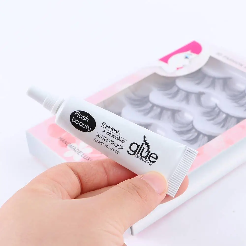 Black White Strong Moderate Waterproof Safe Eye Makeup Tools Eyelash Adhesive Flase Eyelashes Glue Double Eyelid Glue