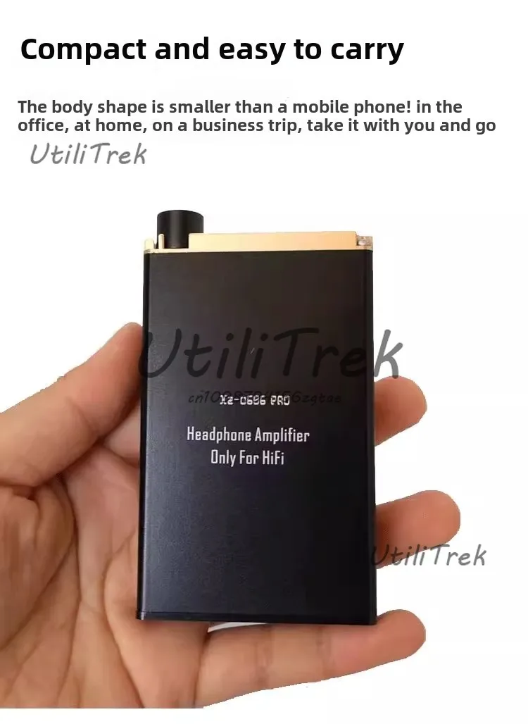 

HIFI Fever No Low Noise Headphone Audio Power Amplifier, Mini Portable DIY Ball Flavor Headphone Amplifier