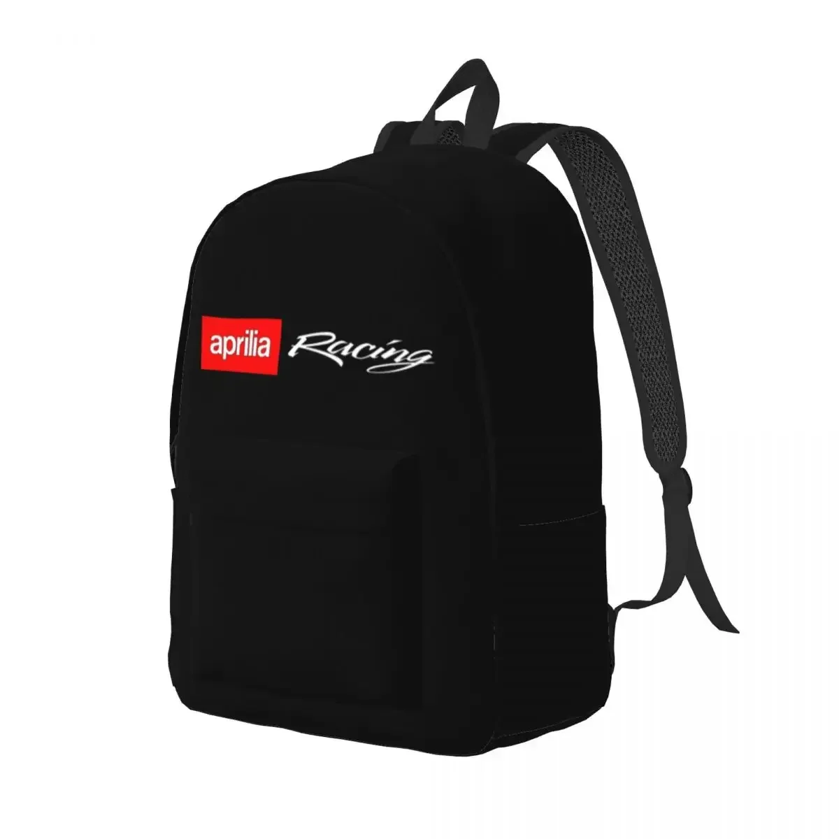 Aprilia Racing Motorcycle Moto Racing Fashion Backpack Sports Student Work Daypack for Men Women Laptop Computer Canvas Bags