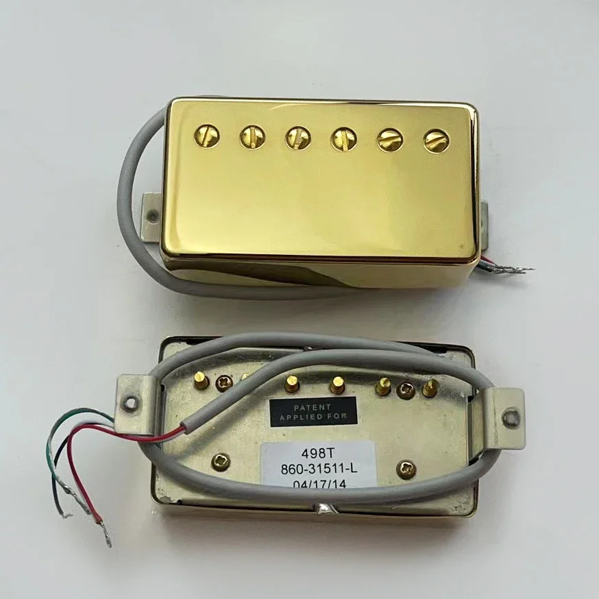 Guitar Pickup Alnico 5  498R 498T Humbucking Pickup Set  Electric Guitar