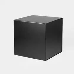 Geotobox 28x28x28cm | 11x11x11in Medium Cube Luxury Bespoke Gift Basket Boxes Packaging with Magnetic Lid