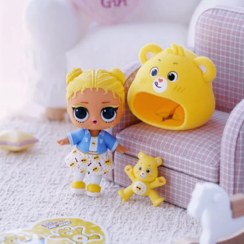 MGA LO L Surprise Ball Disassembly Cute Decryption Detective Team Doll Blind Box Carestars Rainbow Bear Doll Girl Princess Doll