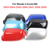 Car Rearview Mirror Cover Case Suitable for Mazda 3 Axela Bk 2003 2004 2005 2006 2007 2008 Rearview Mirror Housing Side Mirror Cover