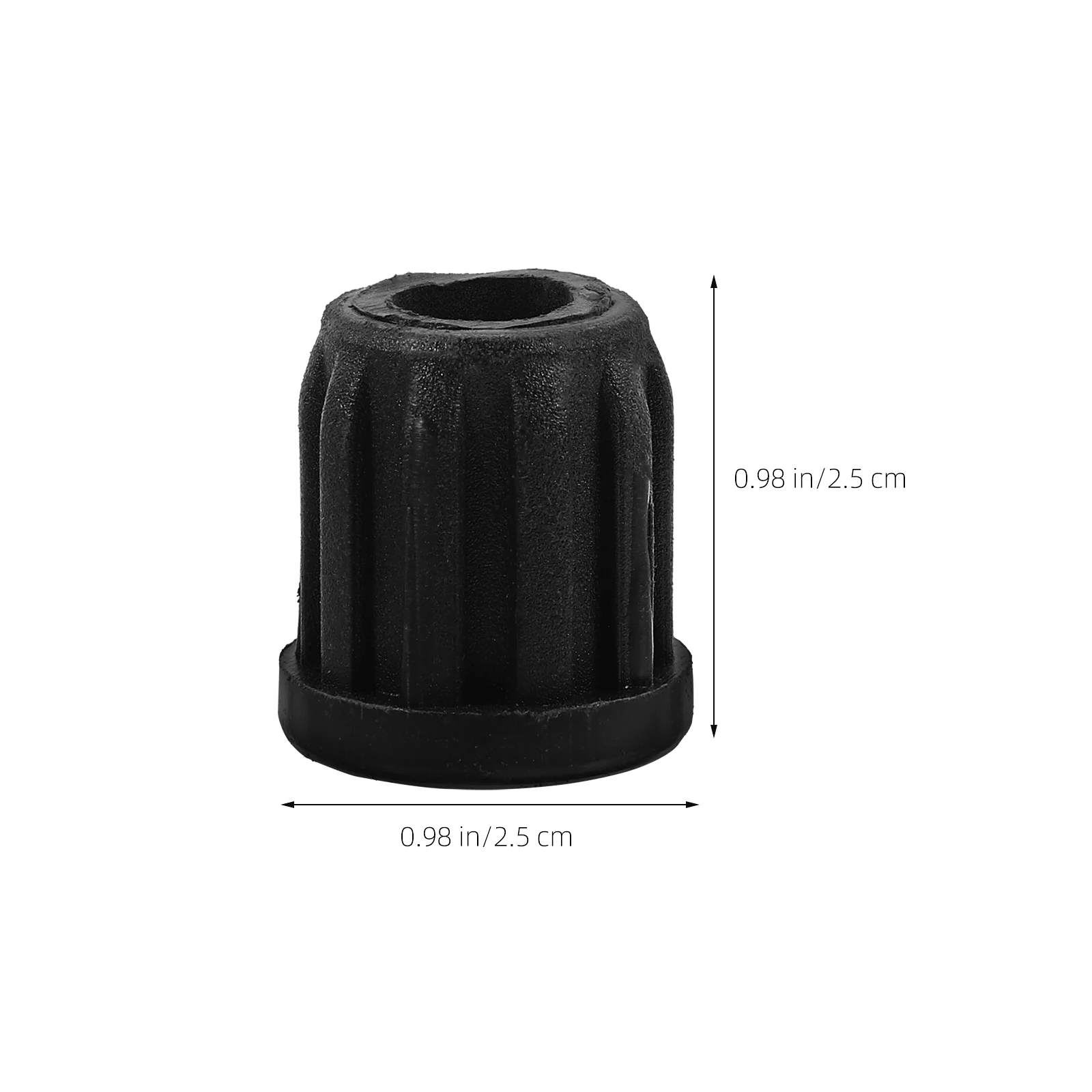 20 個ホイールキャスターゴムスリーブオフィスフックキットプラスチックステムインサートソケット