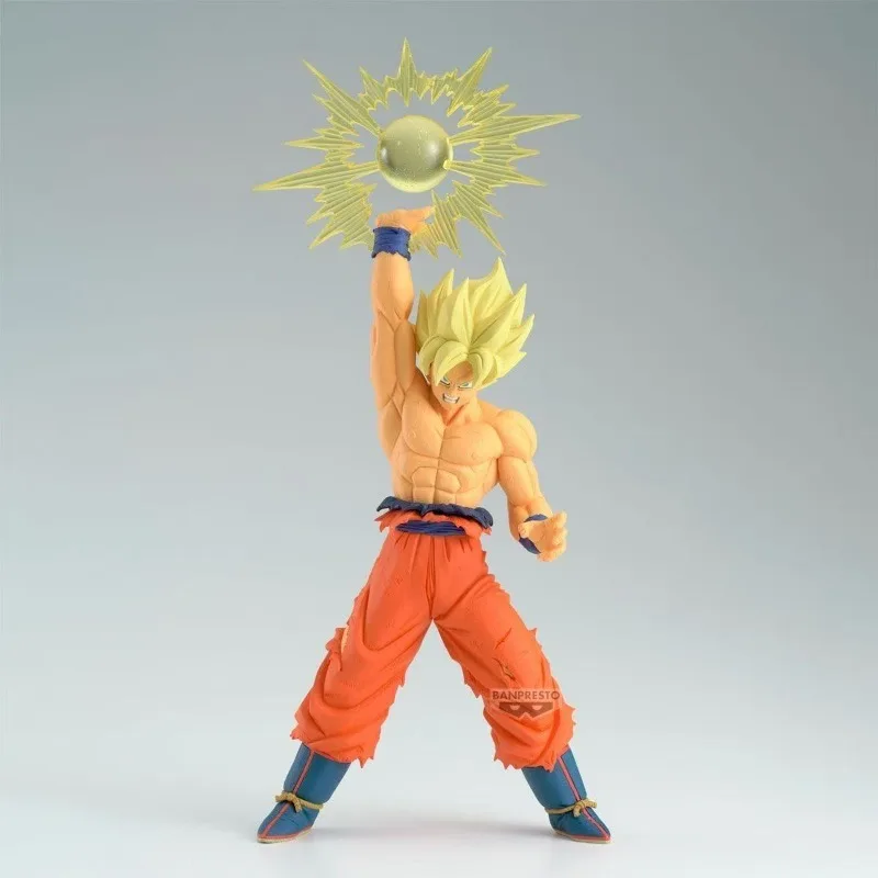 

Bandai Glasses Factory Dragon Ball Z G×mateia Sun Wukong 4 Super Saiyan Figure Toys Ornaments Collection Gifts