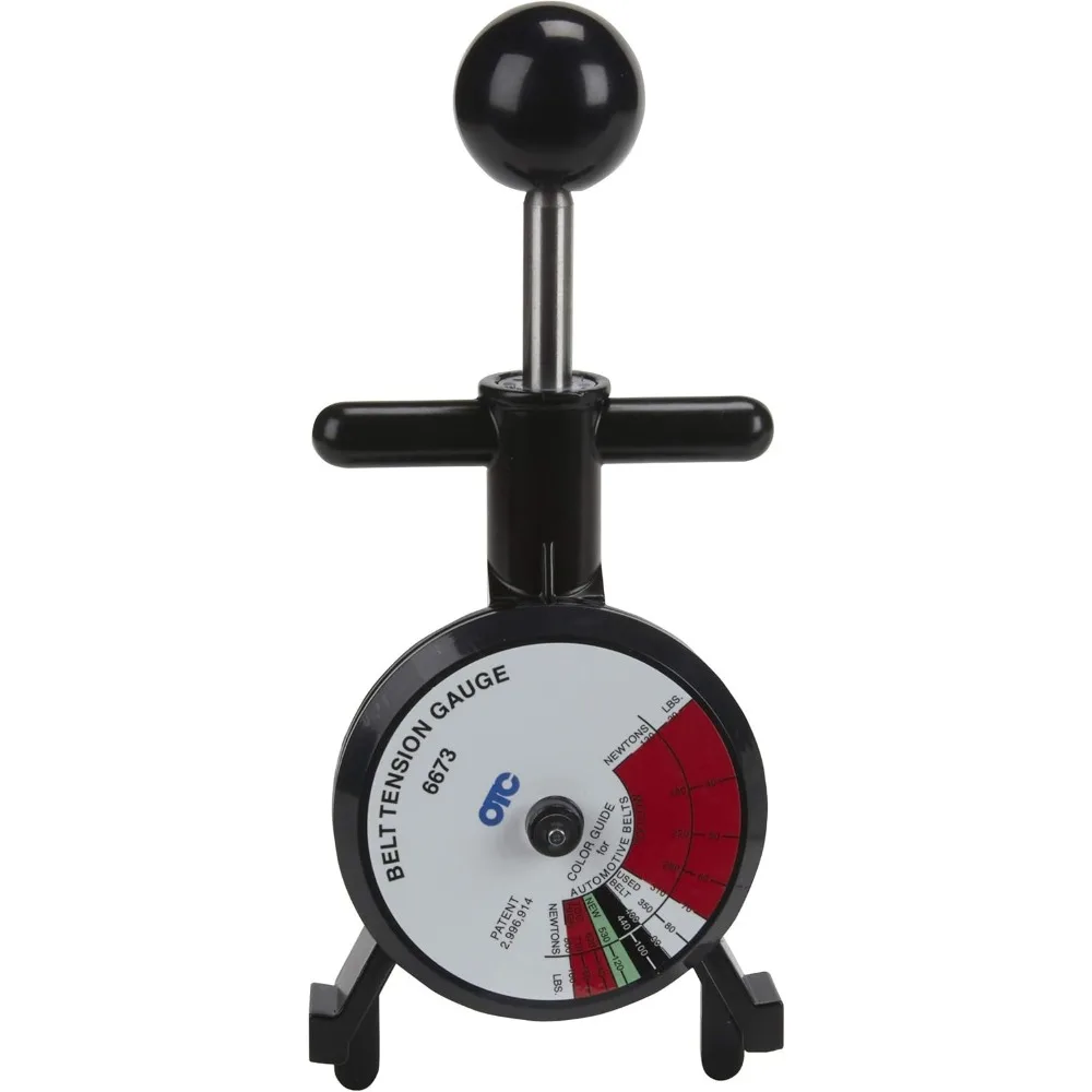 6673 Манометр натяжения ремня, универсальный