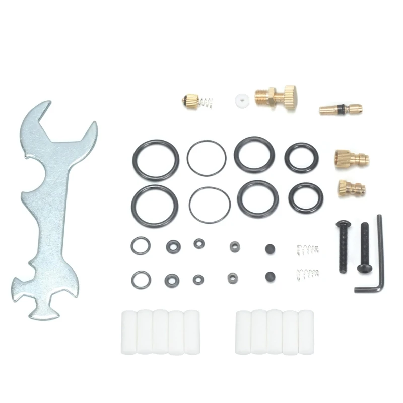 DONG 1Set Sealing O-rings High Pressure Hand Inflator Repair Set 30mpa