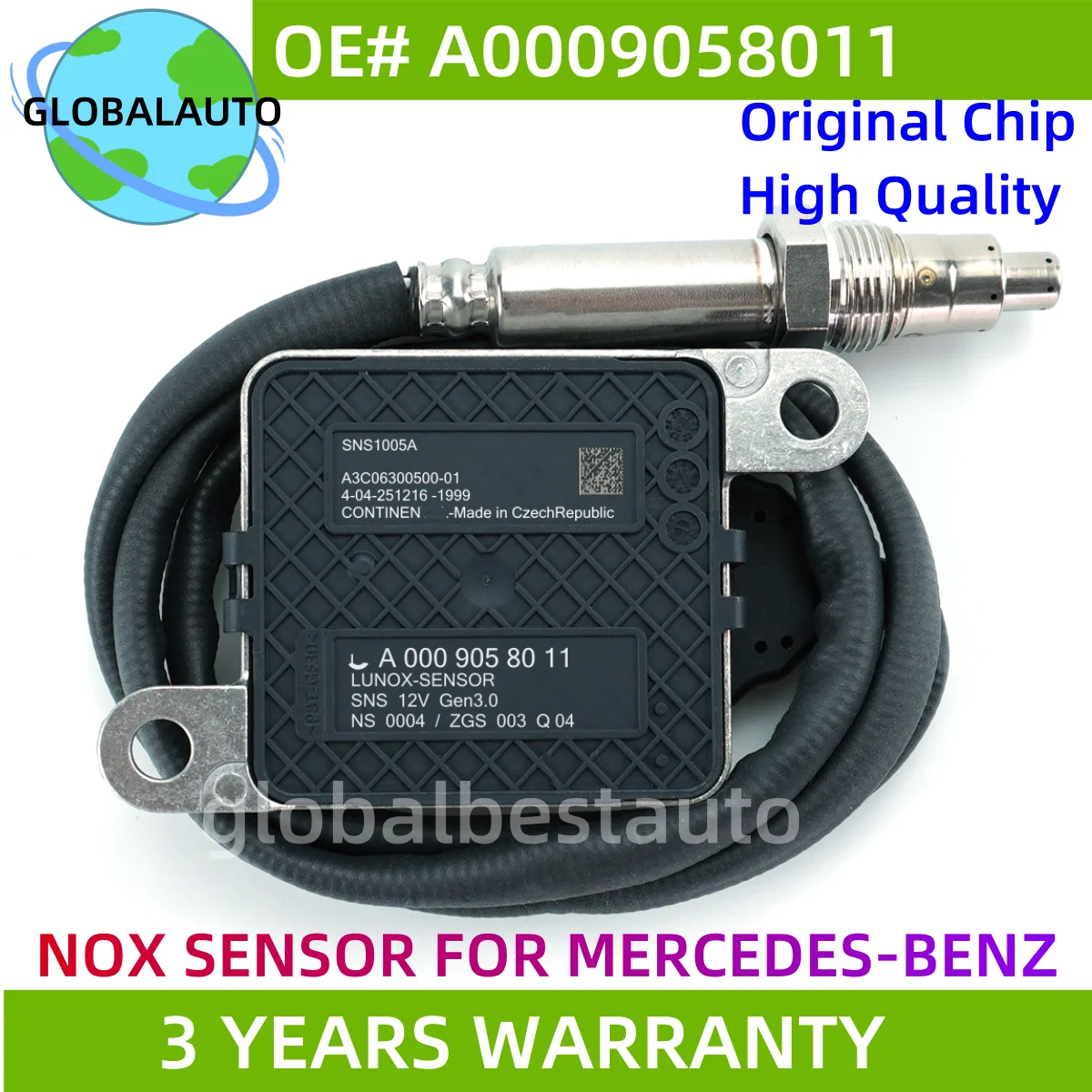 

Датчик NOx (датчик оксидов азота) NGK OEM A0009053009 A0009058011 0009058011 для Mercedes-Benz W213 W222 W238 W257 W447 C200 Vito Sprinter