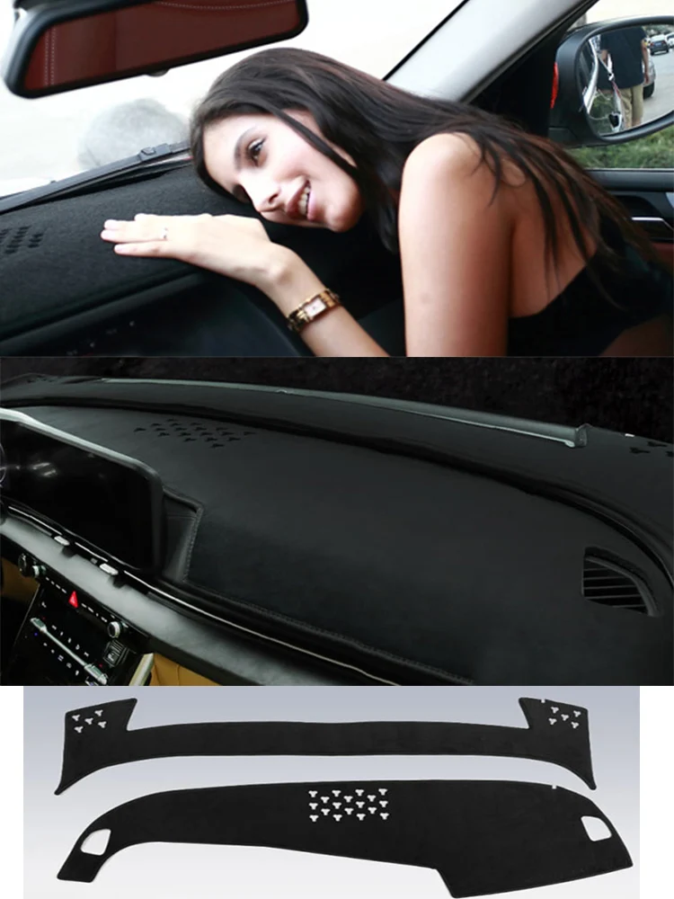 

For Kia Carnival Sedona EV6 2015-2020 Car-Styling Dashmat Dashboard Cover Instrument Panel Insulation Sunscreen Protective Pad