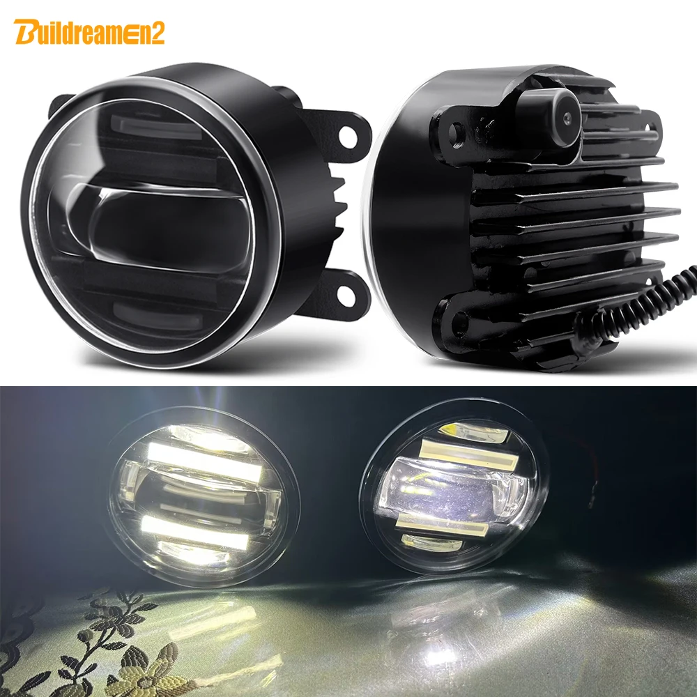 2IN1 Car LED Fog Light DRL Daylight For Opel Astra Zafira Vectra Agila Signum Meriva Movano Tigra Corsa(Only Fit OPC VXR Model)