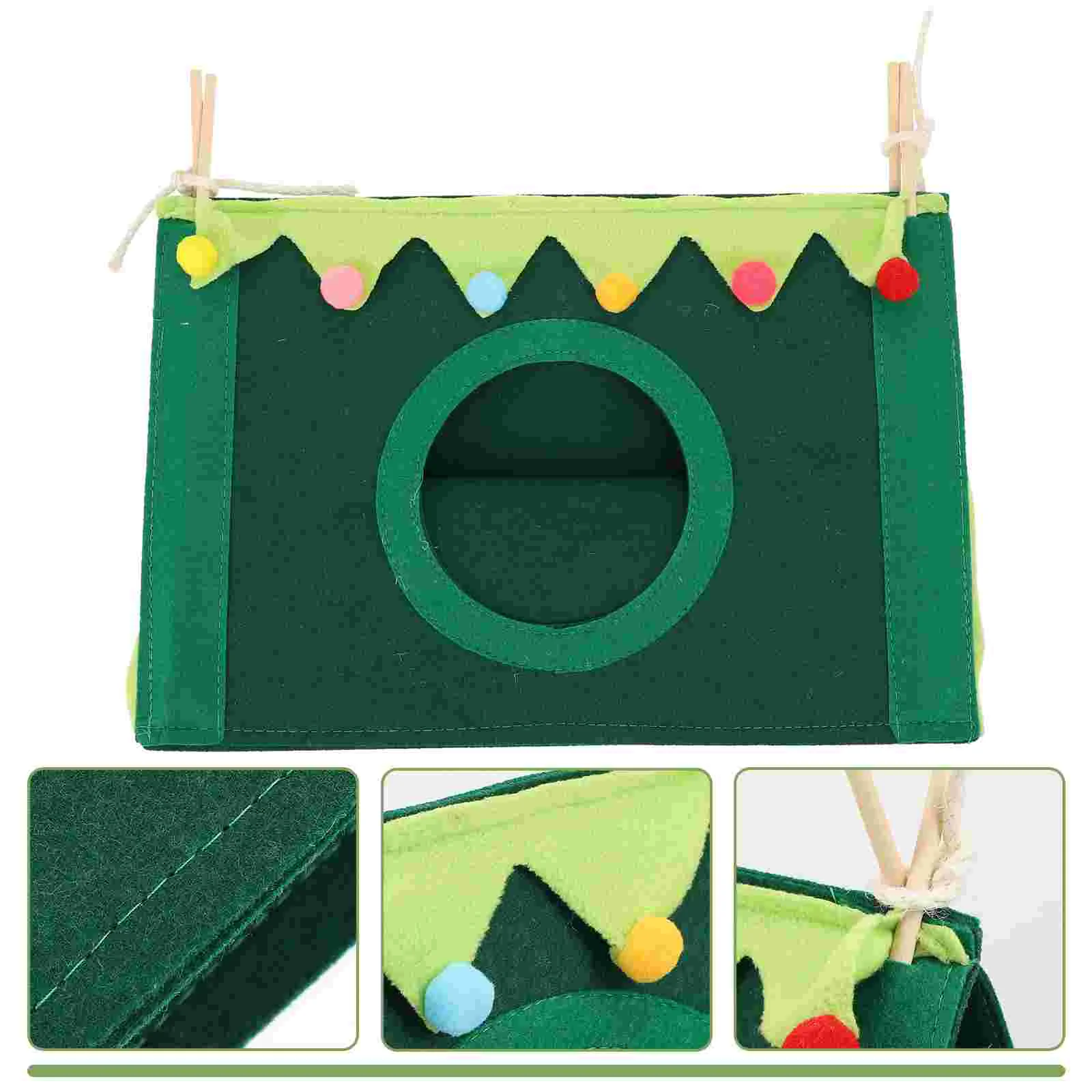 Hamster Nest Comfortable Pet Bed Foldable Tent Small Animal Animals Hideaway Felt House Design Chinchilla Cloth Lovely Home