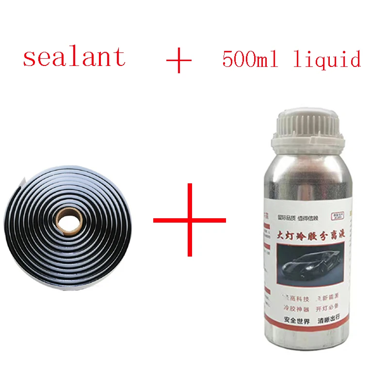 Scheinwerfer Demontage 500 ml Auto Kalten Kleber Trennung Flüssigkeit Lampe Ersatz Dichtstoff Kleber Scheinwerfer Restaurierung Kit Auto Detail – Detail 3