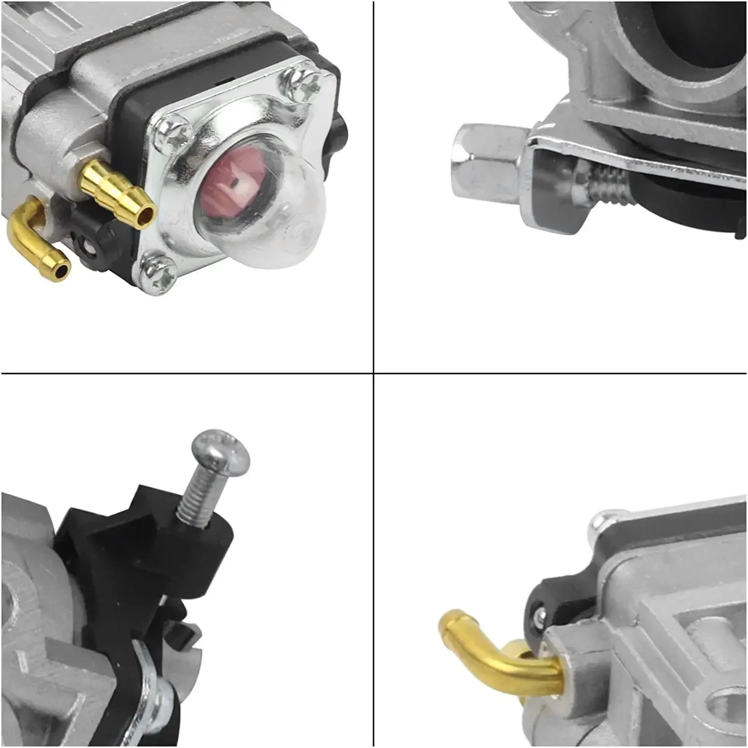 Carburetor Gasoline Grass Trimmer Accessories Carburetor Brush Cutter Engine Carburetor Compatible with 40-5 44-5 43cc 49cc