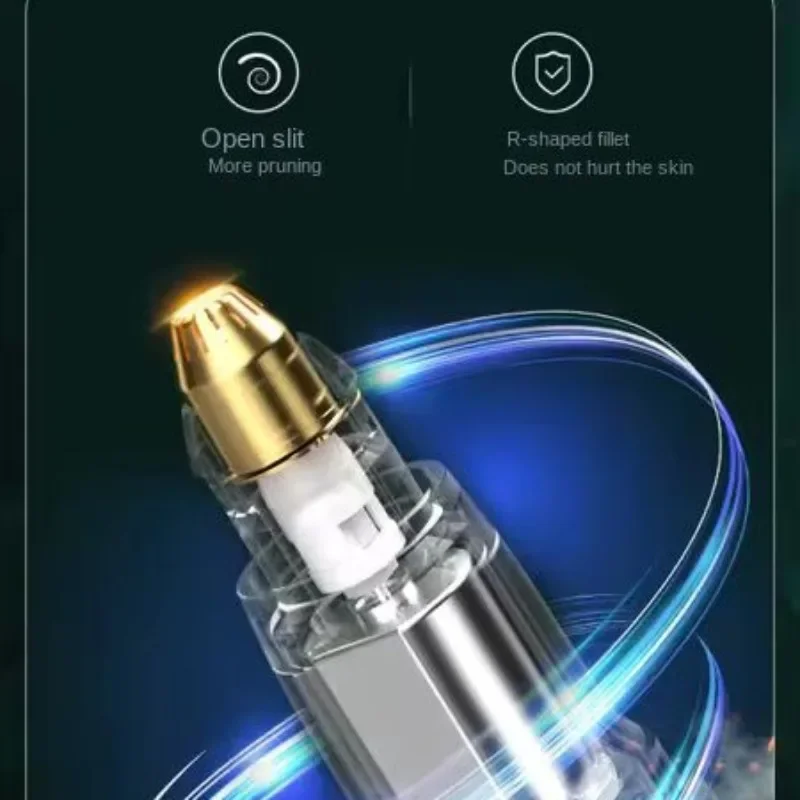 Piegaciglia elettrico 2 in 1 con trimmer per sopracciglia Strumento per il trucco per tutte le forme di ciglia Denti pettine antiscottatura multiuso