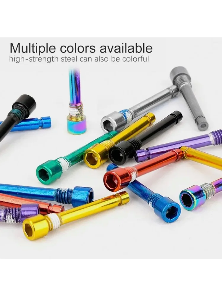 AliExpress NONE 1/2/10pcs Stainless Steel Disc Brake Caliper Bolts Hex Fixing Pins for Hydraulic Bike Brake Pads