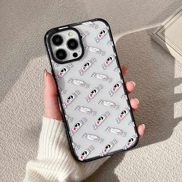 

Childhood Classic Milk Candy 2.0 Acrylic Phone Case Cover for IPhone 11 12 13 14 15 16 Pro Max Case for IPhone 16 Pro Max