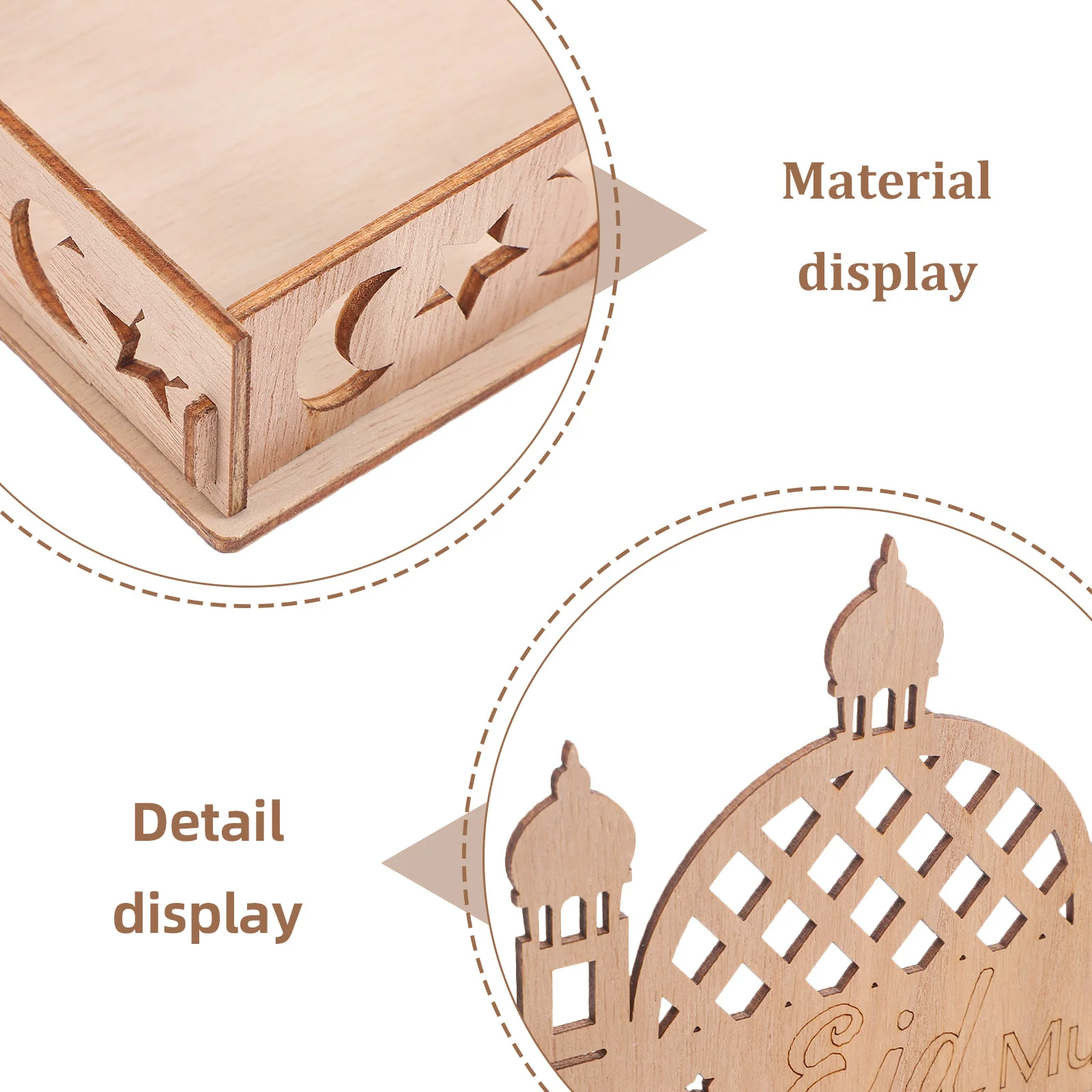 صينية خشبية مزخرفة لطاولة الطعام وطاولة القهوة وصينية تقديم مركزية للحلويات والحلويات وديكورات الحفلات والتجمع المنزلي