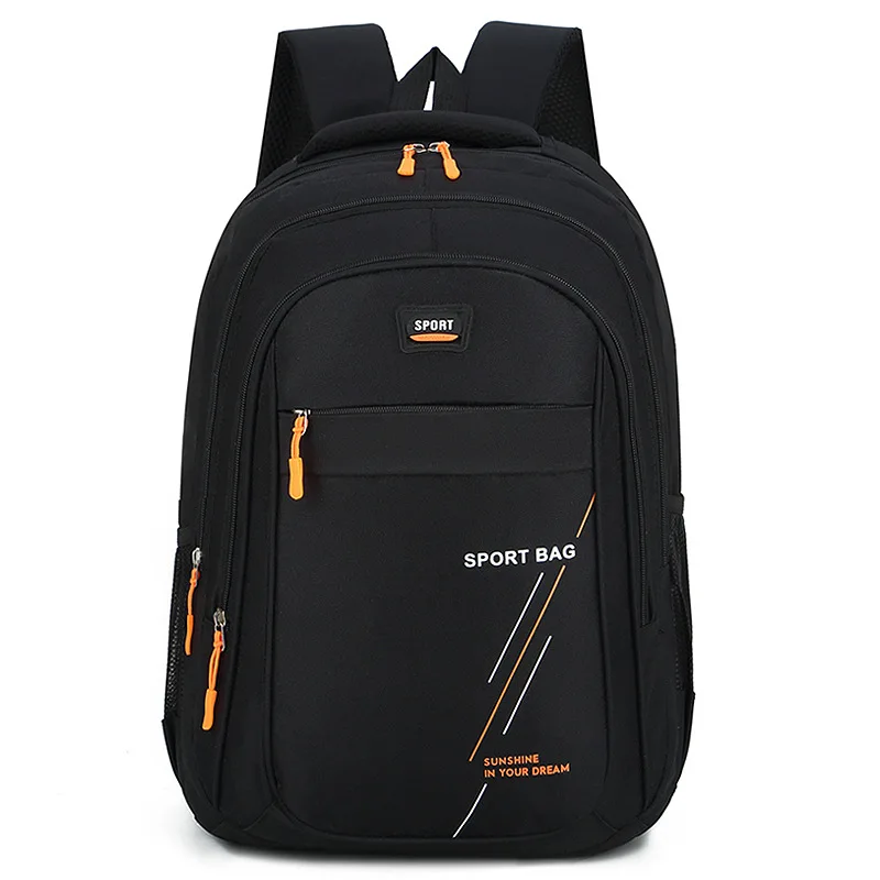 New Backpack Fashion Sports Backpack Trendy Student Backpack Large Capacity Outdoor Travel Laptop Backpack