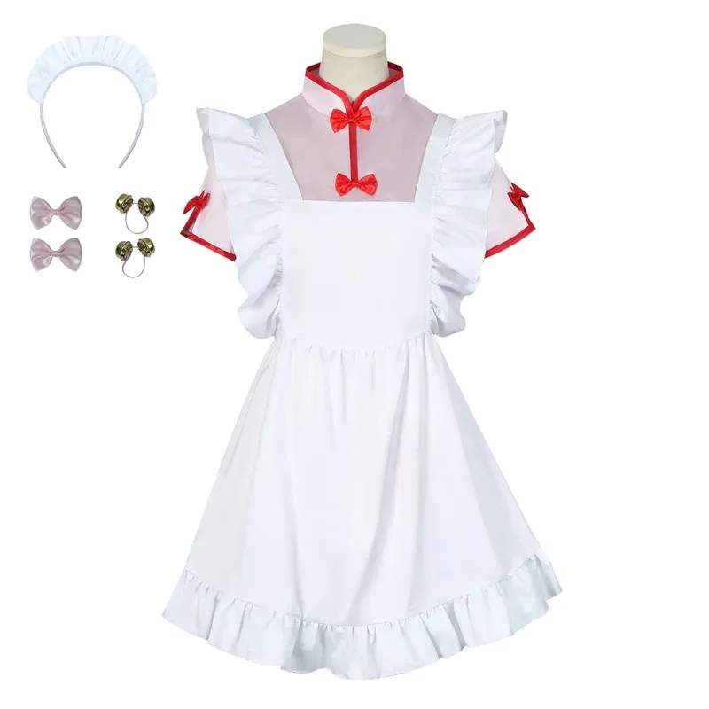 Anime Ranma 1/2【XS-3XL】 Damski strój Cheongsam Shampoo Cosplay Plus Size8;c'4,t;6.j'2;