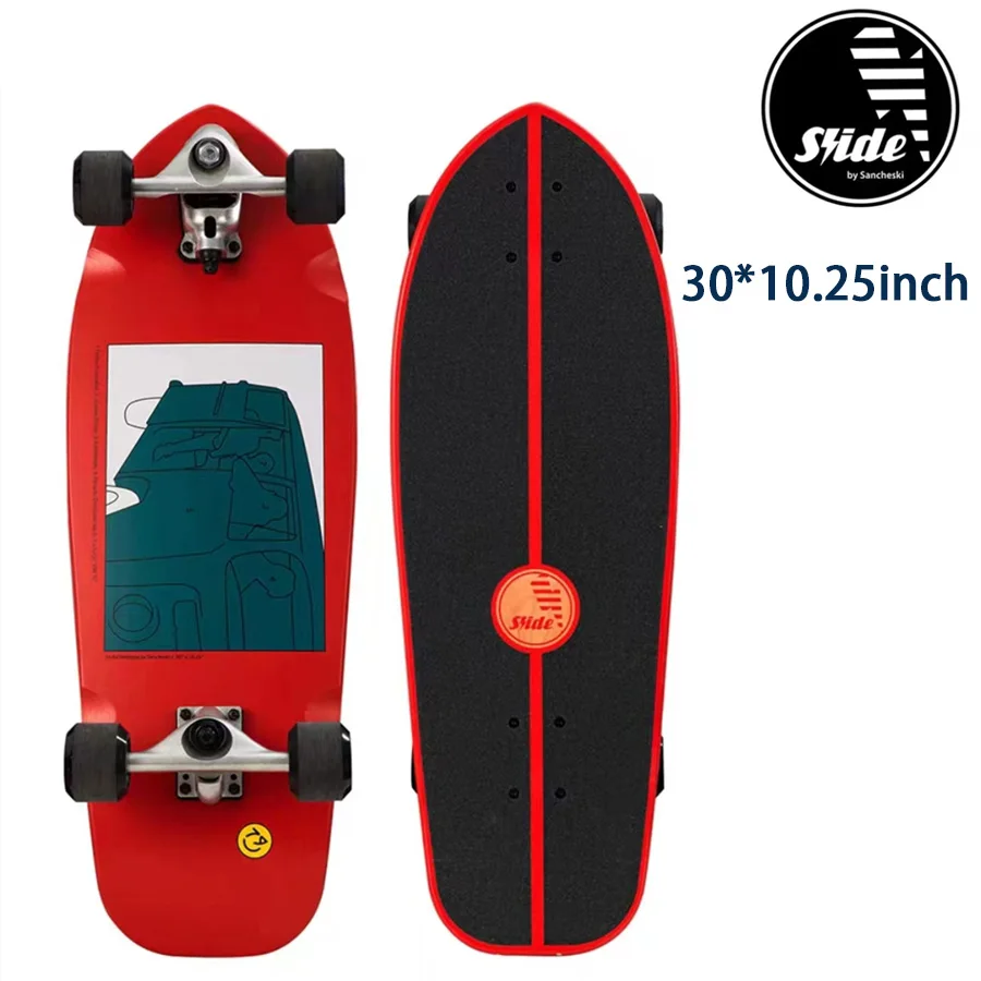 スラスター2搭載 サーフスケート 88cm 35インチ 赤ウィール スラスター2搭載 サーフスケート 88cm 35インチ 赤ウィール 【公式通販】