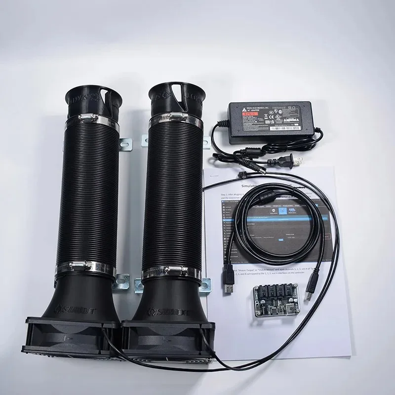 Turbine Ⅱ Sim Racing Wind Simulator for Logitech G29 Thrustmaster T300 for PC Racing Games MOZA FANATEC for PS5 GT7