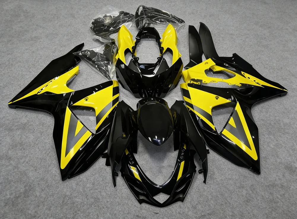NEW ABS Fairings Kits Fit For Suzuki GSXR1000 K9 2009 2010 2011 2012 2013 2014 2015 2016  Bodywork Set Custom Yellow Black
