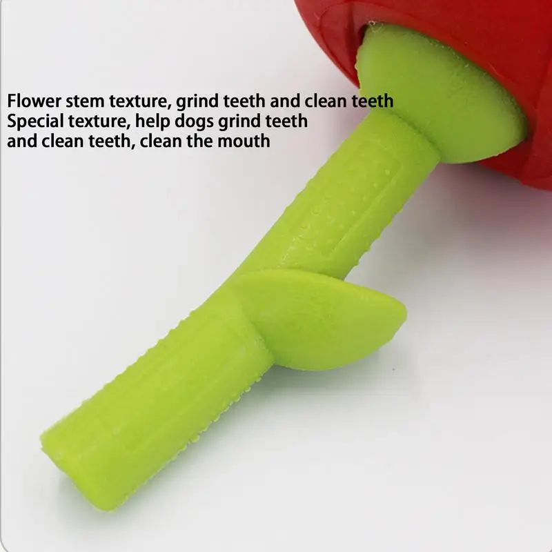 

Диспенсер для лакомств для собак, роза, интерактивная успокаивающая игрушка, развлекательная кормушка для щенков, для больших, средних и маленьких пород, домашних животных, собак, щенков