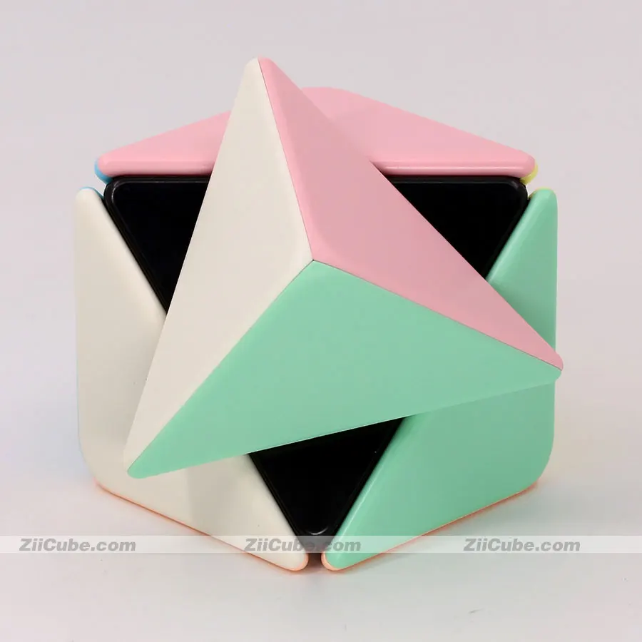 Moyu Skewb Cubo de unicornio para niños, giro de esquina, Dino 1x1, especial, fácil aprendizaje, profesional, educativo, colorido, mágico