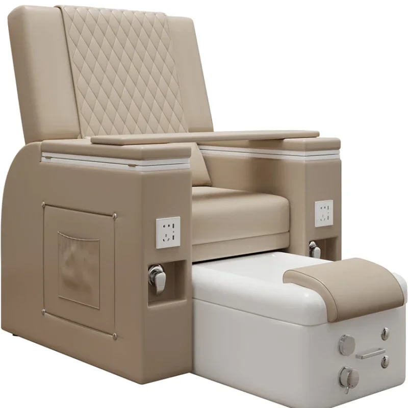 Lounge Sedie per pedicure di lusso Salone Pedicure Massaggio Pulizia Poltrone per parrucchiere Poltrone elettrico per unghie Cama Mobili per tatuaggi