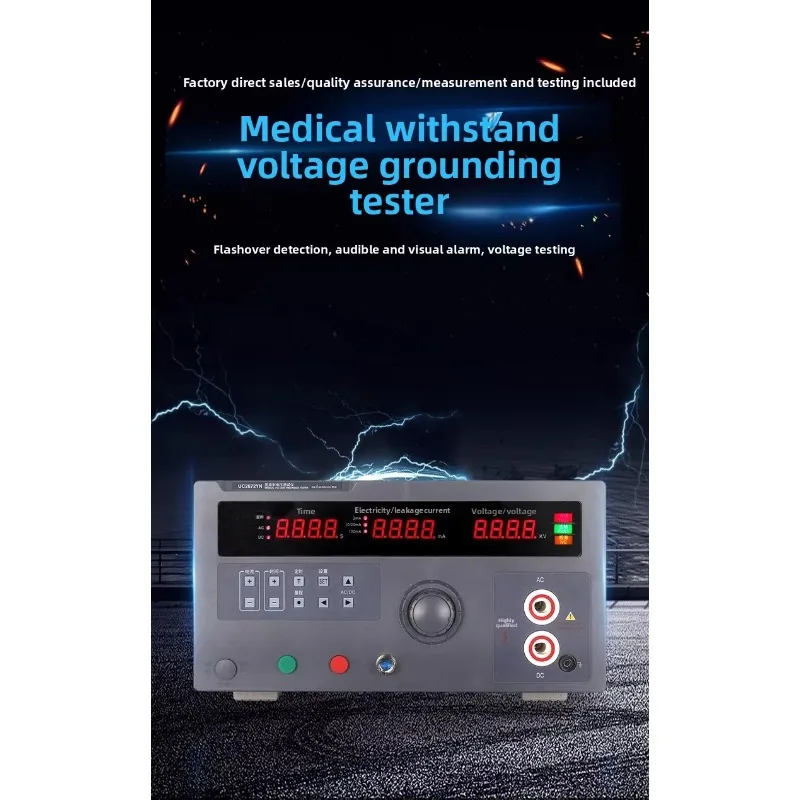 High Voltage Testing Instrument Multi-functional Stable Safety Withstand Voltage Tester for Electrical Equipment Cable Testing