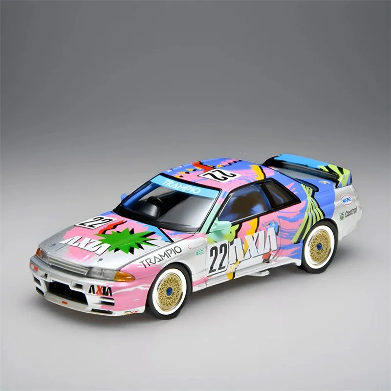 

TLV 1:64 Skyline R32 AXIA No.23 Diecast Model Car