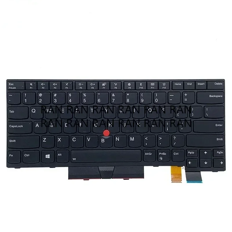 

Клавиатура для ноутбука Lenovo Thinkpad T470 A475 T480 A485, американская клавиатура с подсветкой