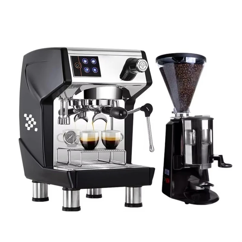 Stainless steel coffee machine for commercial espresso production