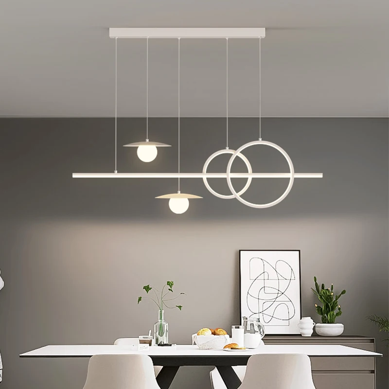 Nordic LED Pendant Light Fixtures Modern Style Dining Room Living Room Kitchen Pendant Lamp Creative Hanging Lamp Home Decor