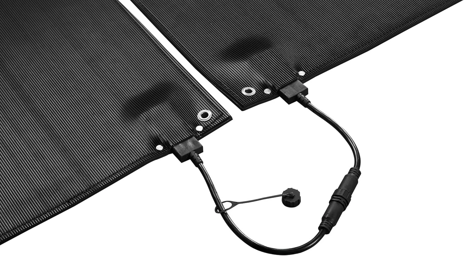 ZZH 24 بوصة × 60 بوصة حصيرة ذوبان الثلج الصناعية للممر، حصيرة خارجية مطاطية ساخنة للطوابق والأرصفة - ثلج موثوقة وغير قابلة للانزلاق #3