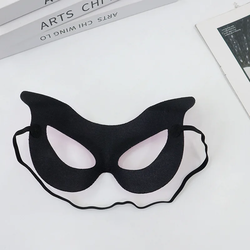 Masque facial de chat Sexy pour femmes, demi-masques d'oeil de renard Animal Cosplay, mascarade de carnaval d'halloween, accessoires de Costume de fête