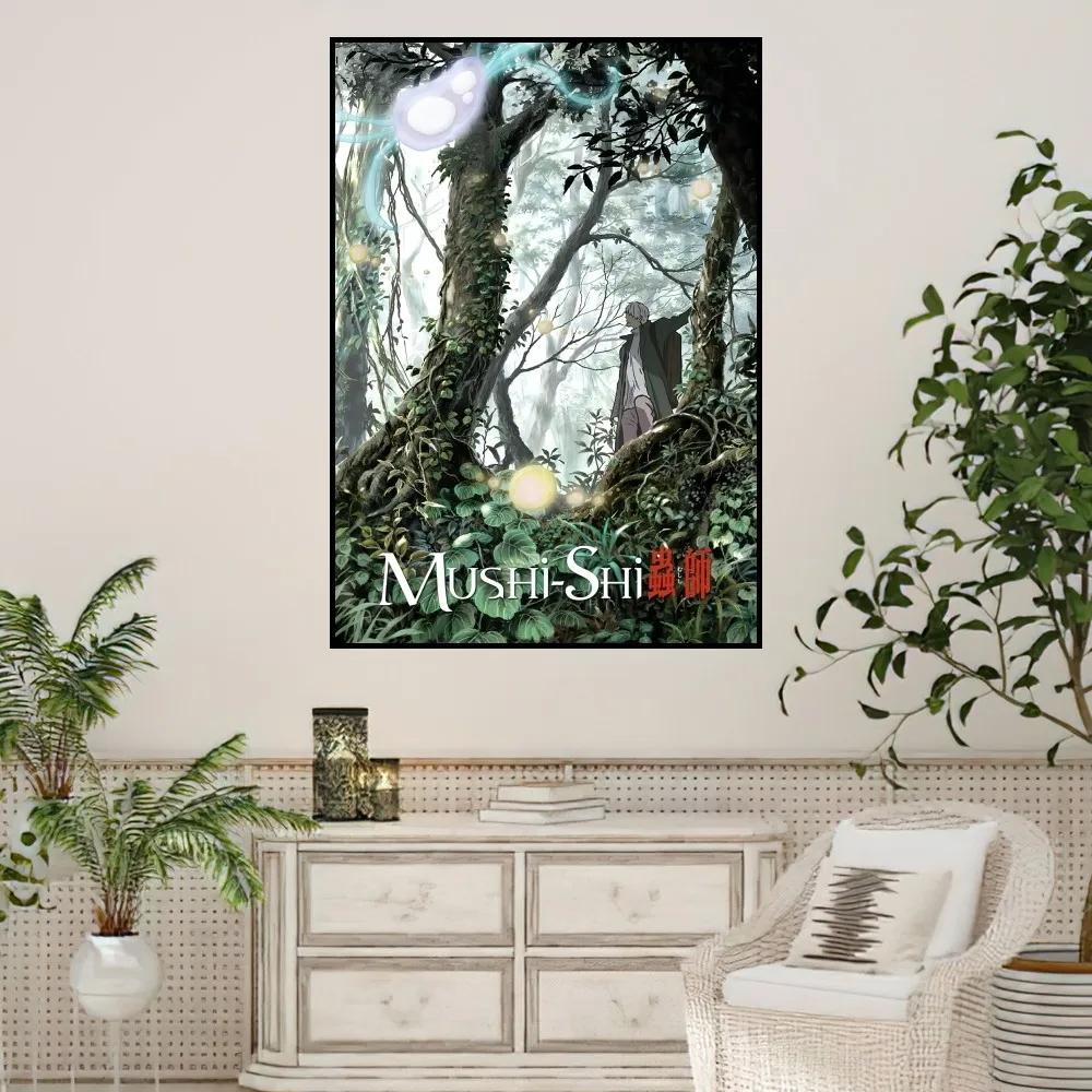 Anime Mushishi Poster Prints Wall Sticker Painting Bedroom Living Room Decoration Office Home Self Adhesive