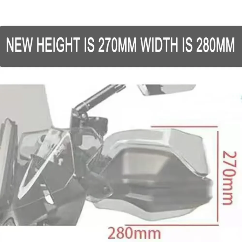 フロントガラス Macbor モンタナ XR1 ハンドガードハンドシールドプロテクターフィット Macbor モンタナ XR1