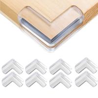 10PCS Transparent Anti Collision Angle PVC Pad Child Safety Corner Guard Baby Collision Proof Protector Table Corner