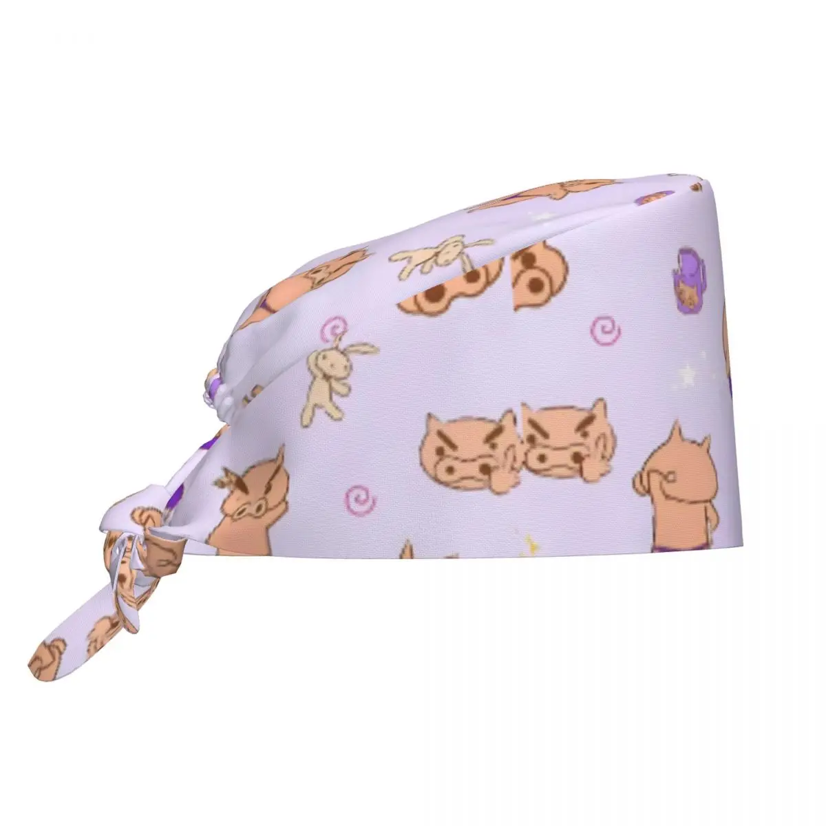 chapeu-de-enfermeira-lapis-caneleiras-personagem-bone-de-trabalho-para-mulheres-unissex-casual-bandagem-gravata-volta-trabalho-esfrega-bone-medico-ajustavel