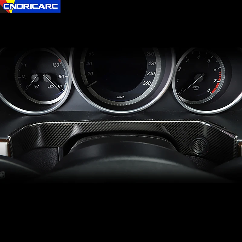 

For Mercedes Benz E Class W212 2014-2015 Car Dashboard Panel Decoration Cover Trim Stainless Steel Sticker Interior Accessories