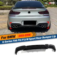 For BMW 6-Series F06 F12 F13 M Sport 2011 2012 2013 2014 2015 2016 2017 2018 Rear Bumper Lip Diffuser Splitter Spoiler Body Kits