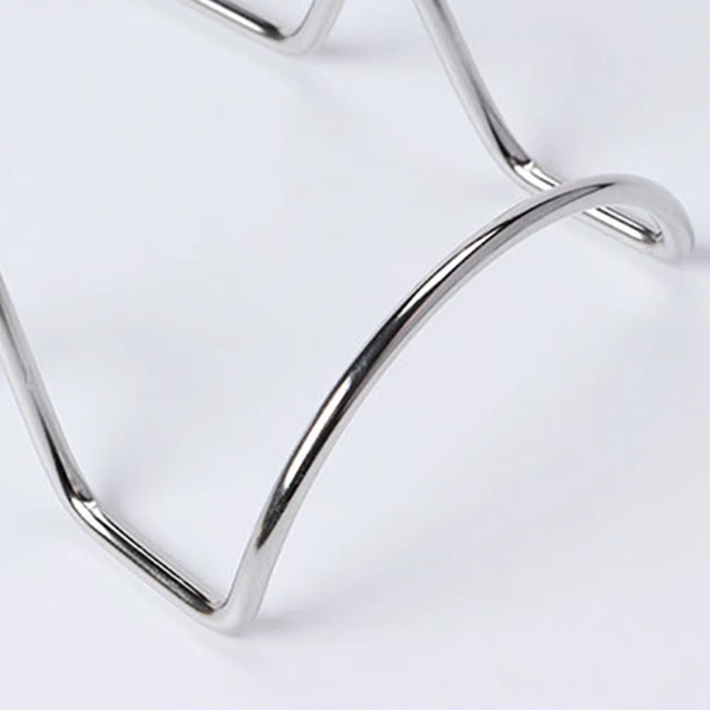 

2pcs Stainless Steel Taco Rack Mexican Pancake Holder Corrosion Resistant For Burritos Sandwiches Hot Dog Pancakes Family