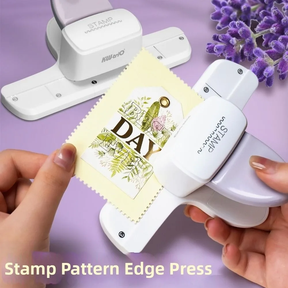 High Quality DIY Stamp Lace Embossing Tool Scrapbook Notebook Decorative Border Punch Machine Handmade Embossing Puncher