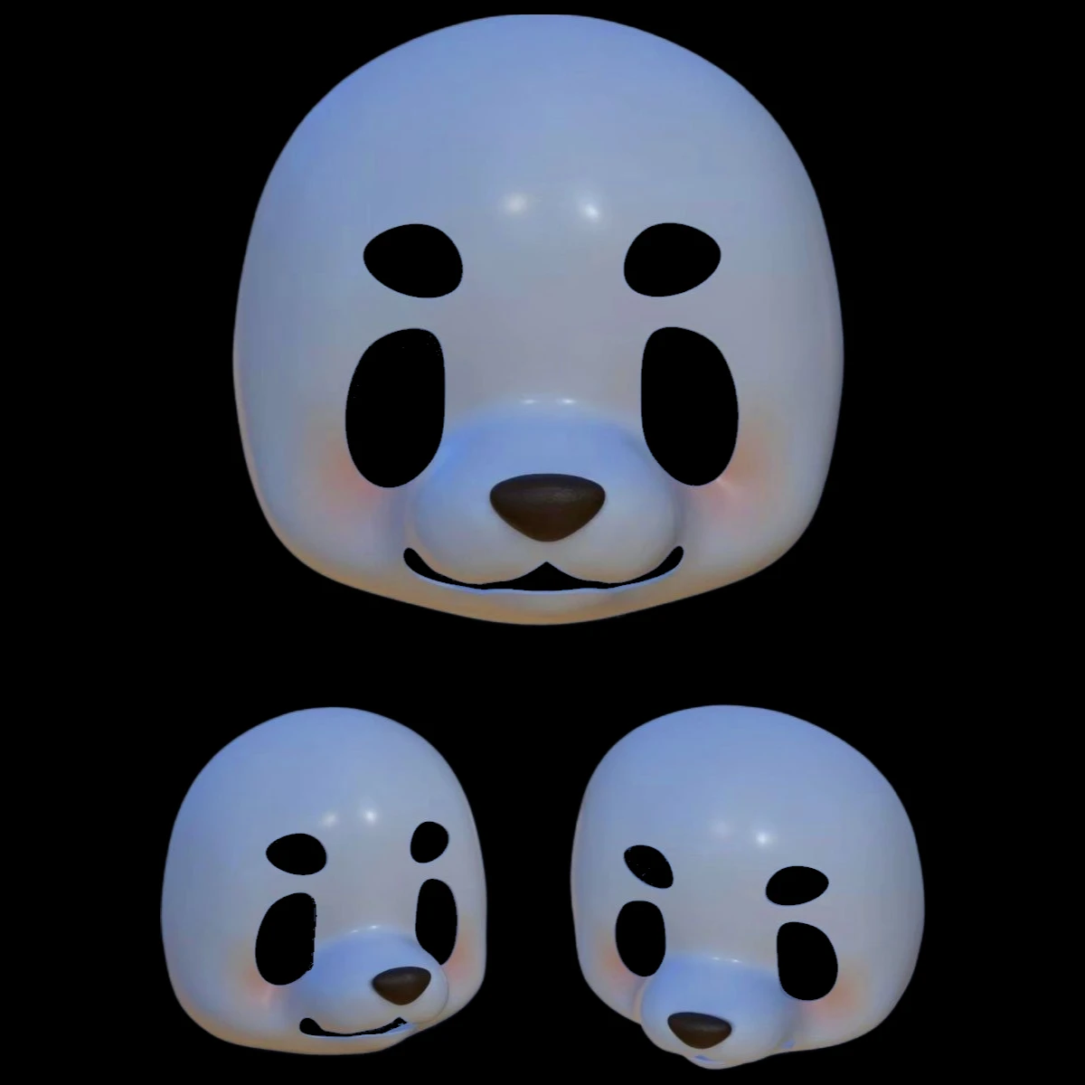 

Kemono Base Masks Animal Set Skull Bear Furry Animal Skull Cos Accessories Animation DIY Props