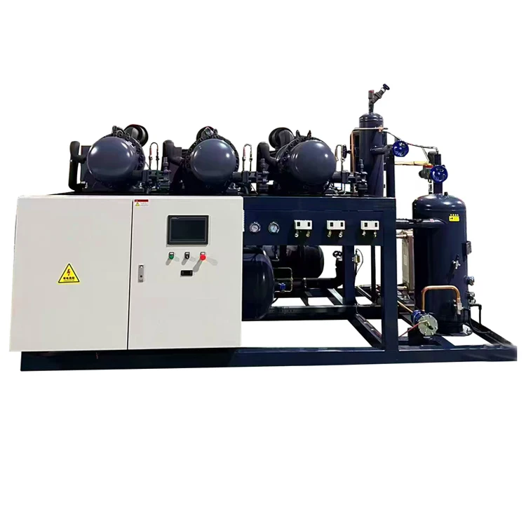 Refrigeration air Heat Exchange Walk in Freezer Cooling System Evaporative air Conditioner Cooled Room Condenser Unit